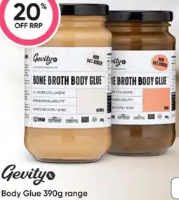 Healthy Life Gevity Body Glue range offer