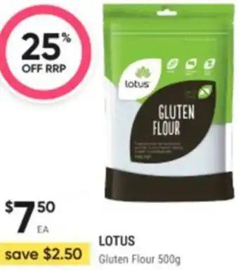Healthy Life Lotus Gluten Flour offer