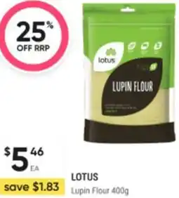Healthy Life Lotus Lupin Flour offer