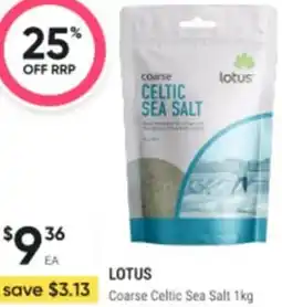 Healthy Life Lotus Coarse Celtic Sea Salt offer
