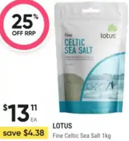 Healthy Life Lotus Fine Celtic Sea Salt offer