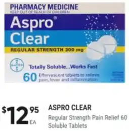 Healthy Life Aspro Clear offer