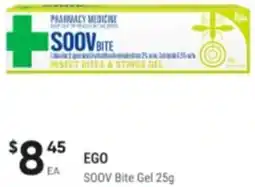 Healthy Life Ego soov bite gel offer