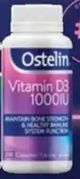 Star Discount Chemist Ostelin Calcium & Vitamin D3 or Vitamin D3 1000IU offer