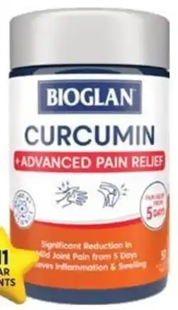 Star Discount Chemist Bioglan curcumin advanced pain relief offer