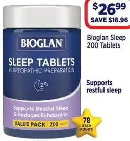 Star Discount Chemist Bioglan Sleep offer