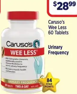 Star Discount Chemist Caruso's Wee Less offer