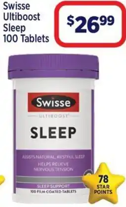 Star Discount Chemist Swisse Ultiboost Sleep offer