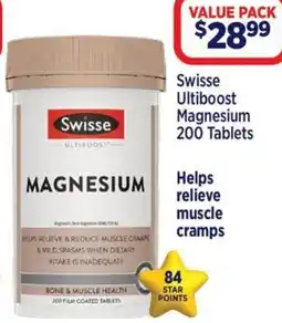 Star Discount Chemist Swisse Ultiboost Magnesium offer