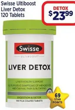 Star Discount Chemist Swisse Ultiboost Liver Detox offer