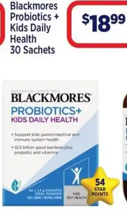 Star Discount Chemist Blackmores Probiotics + Kids Daily Health offer