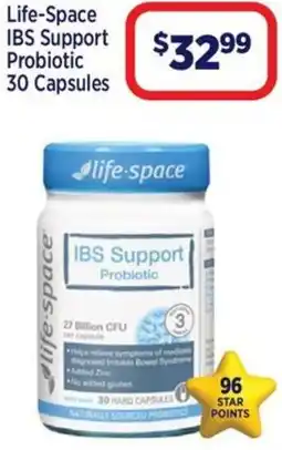 Star Discount Chemist Life-Space IBS Support Probiotic offer