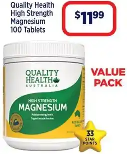 Star Discount Chemist Quality Health High Strength Magnesium offer