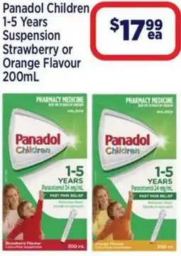 Star Discount Chemist Panadol Children Suspension offer