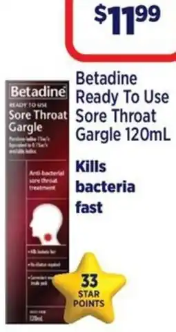 Star Discount Chemist Betadine offer