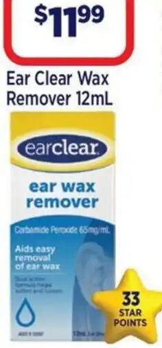 Star Discount Chemist Ear clear wax remover offer