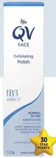Star Discount Chemist Ego QV Face Exfoliating Polish offer