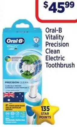 Star Discount Chemist Oral-B Vitality Precision Clean Electric Toothbrush offer