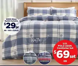 Spotlight U.S. POLO ASSN. Comforter Sets offer