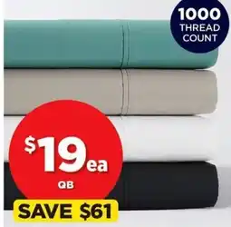 Spotlight EMINENCE 1000 Thread Count Individual Sheets DB offer