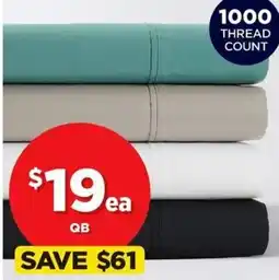 Spotlight EMINENCE 1000 Thread Count Individual Sheets QB offer