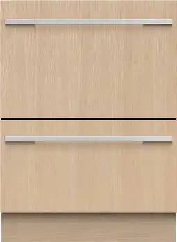 Designer Appliances Fisher & Paykel 14 Place Setting Built Under Double DishDrawer Integrated Dishwasher offer