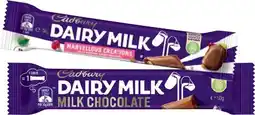 IGA Cadbury Medium Bars 30‑55g Selected Varieties offer