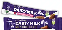 IGA Cadbury Medium Bar 30‑55g Selected Varieties offer