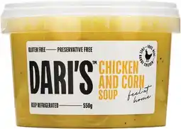 IGA Dari’s Soup 550g Selected Varieties offer