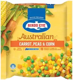 IGA Birds Eye Snap Frozen Vegetables 1kg Selected Varieties offer