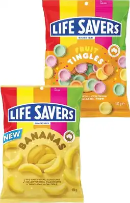 IGA Life Savers Share Pack 150‑205g Selected Varieties offer