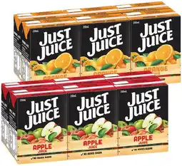 IGA Just Juice 6x200mL Selected Varieties offer