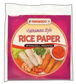 IGA Pandaroo Rice Paper 150g offer