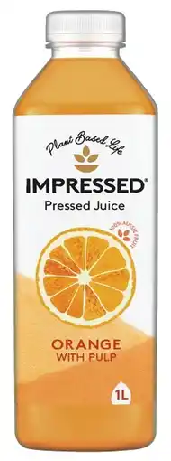 IGA Impressed Orange Juice 1 Litre Selected Varieties offer