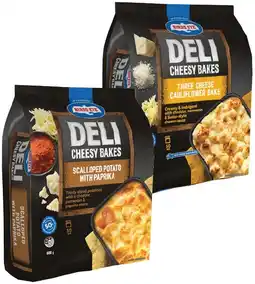 IGA Birds Eye Deli Cheesy Bakes 600g Selected Varieties offer