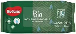 IGA Huggies Biodegradable Baby Wipes 64 Pack offer