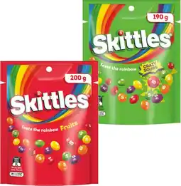 IGA Skittles Fun Size Pack 190-200g Selected Varieties offer