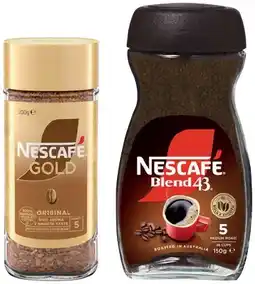 IGA Nescafé Blend 43 Instant Coffee or Gold offer