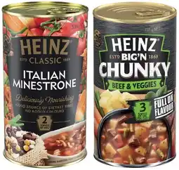 IGA Heinz Classic or Big’N Chunky Canned Soup offer