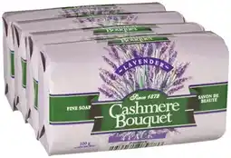 IGA Cashmere Bouquet Soap 4x100g or Palmolive Luminous Oils Hand Wash 500mL Selected Varieties offer
