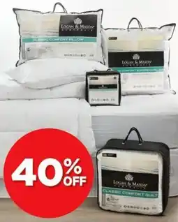 Spotlight LOGAN & MASON Classic Comfort Bedding offer