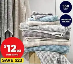 Spotlight DRI GLO Clovelly Towel Range offer