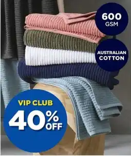 Spotlight DRI GLO Avalon Australian Cotton Towel Range offer