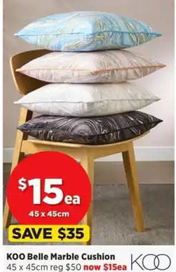 Spotlight KOO Belle Marble Cushion offer