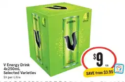 IGA Xpress V Energy Drink offer