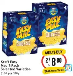 IGA Xpress Kraft Easy Mac offer