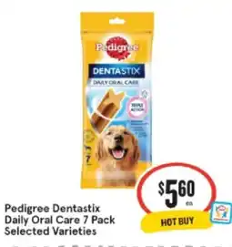 IGA Xpress Pedigree Dentastix Daily Oral Care offer