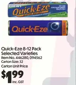 C-Store Distribution Quick-Eze offer