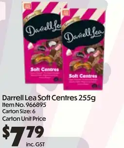 C-Store Distribution Darrell Lea Soft Centres offer