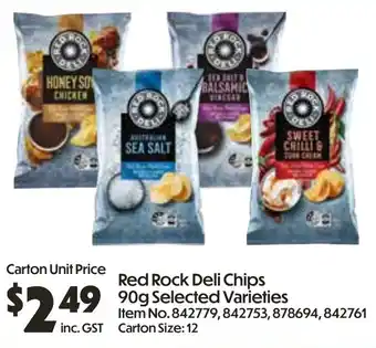 C-Store Distribution Red Rock Deli Chips offer